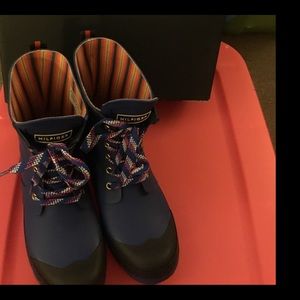 Tommy Hilfiger Renegade Rain Boots Women’s sz 8